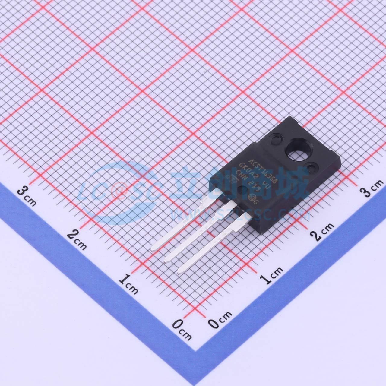 点击查看大图 ACST1635-8FP实物图