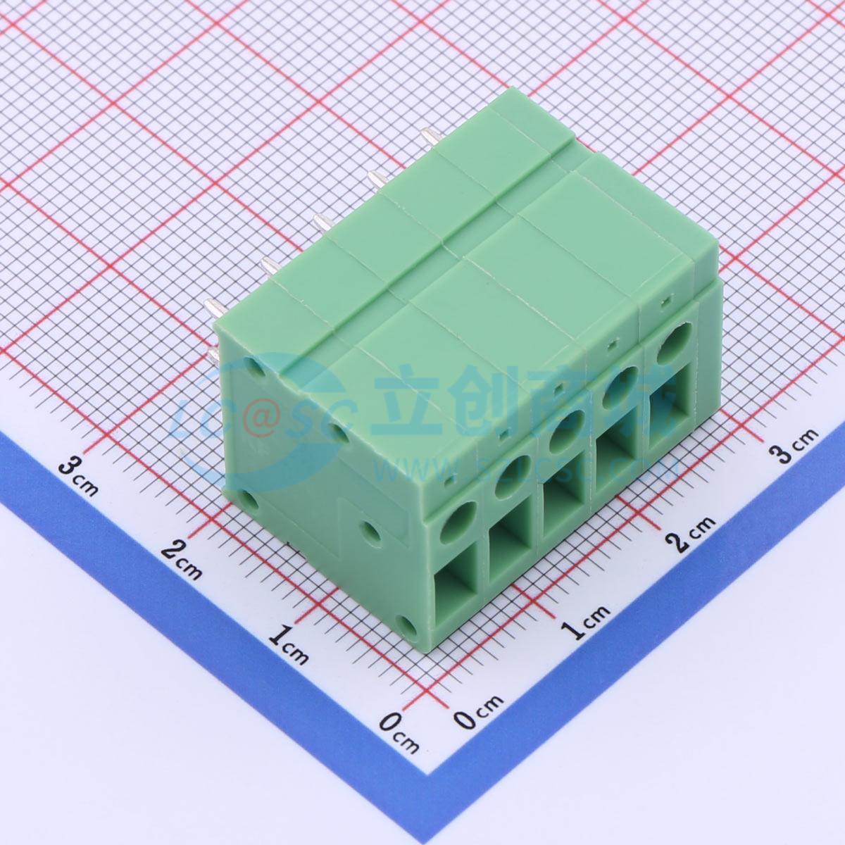 KF105V-5.0-5P实物图