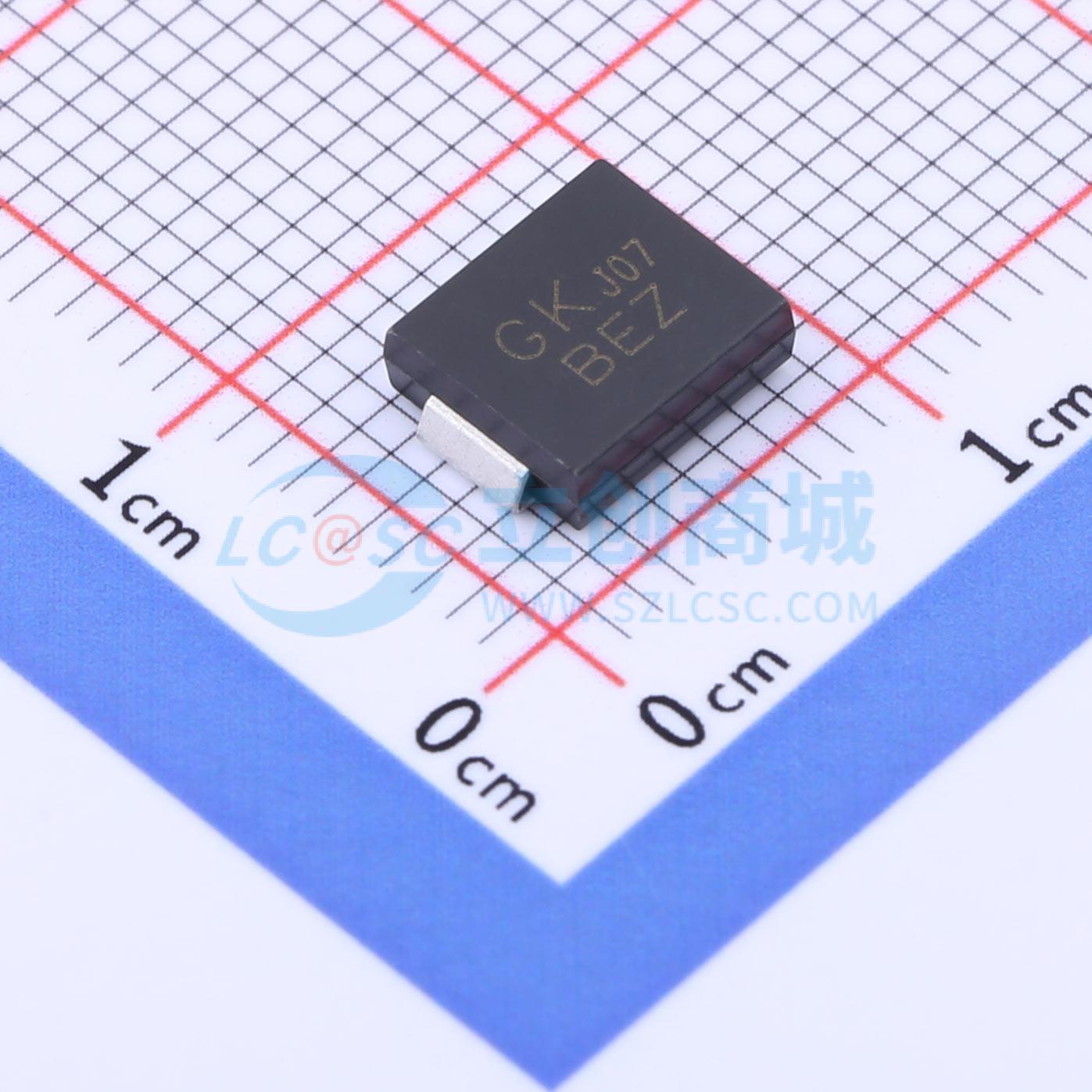 点击查看大图 SMCJ24CA实物图