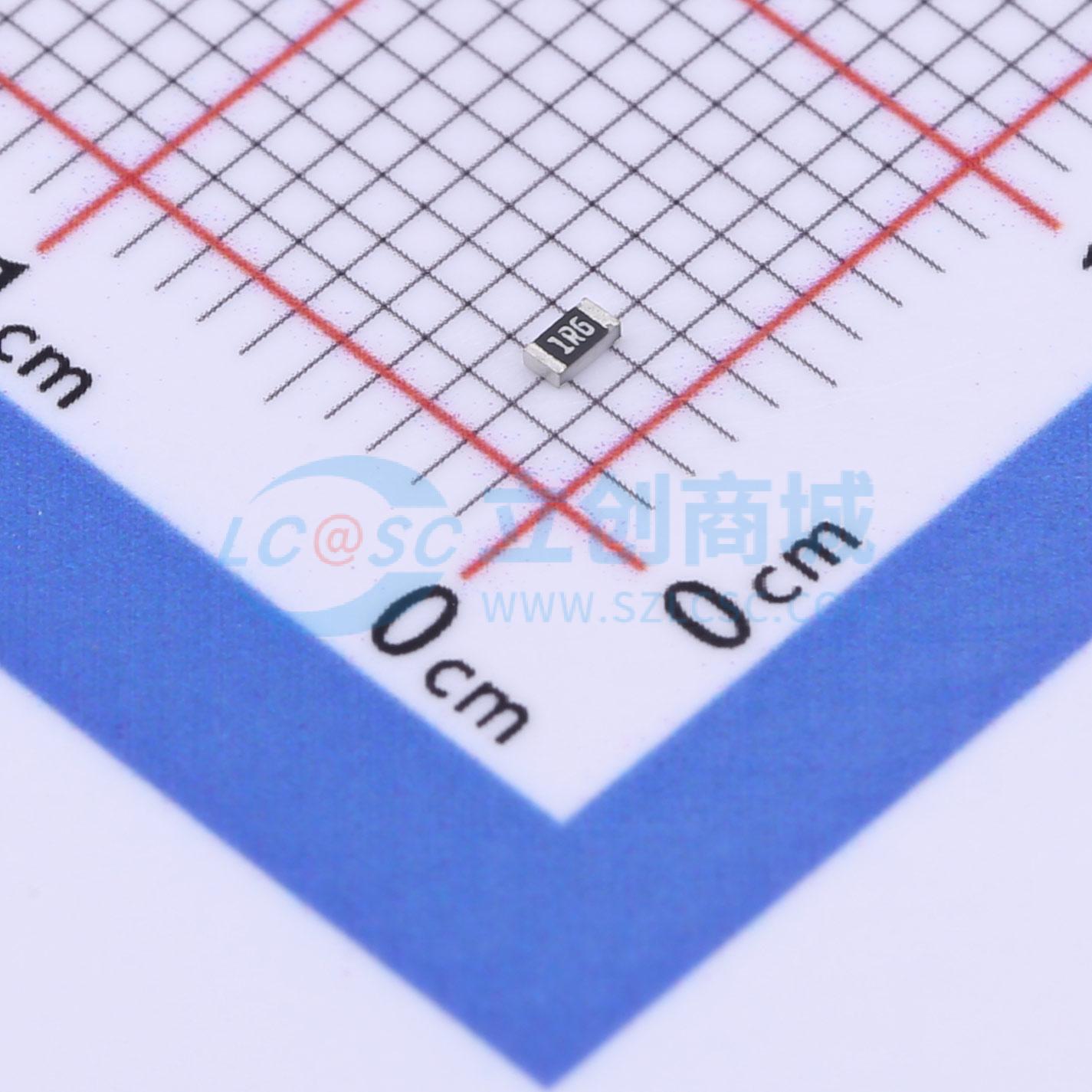 点击查看大图 SCR0603J1R6实物图