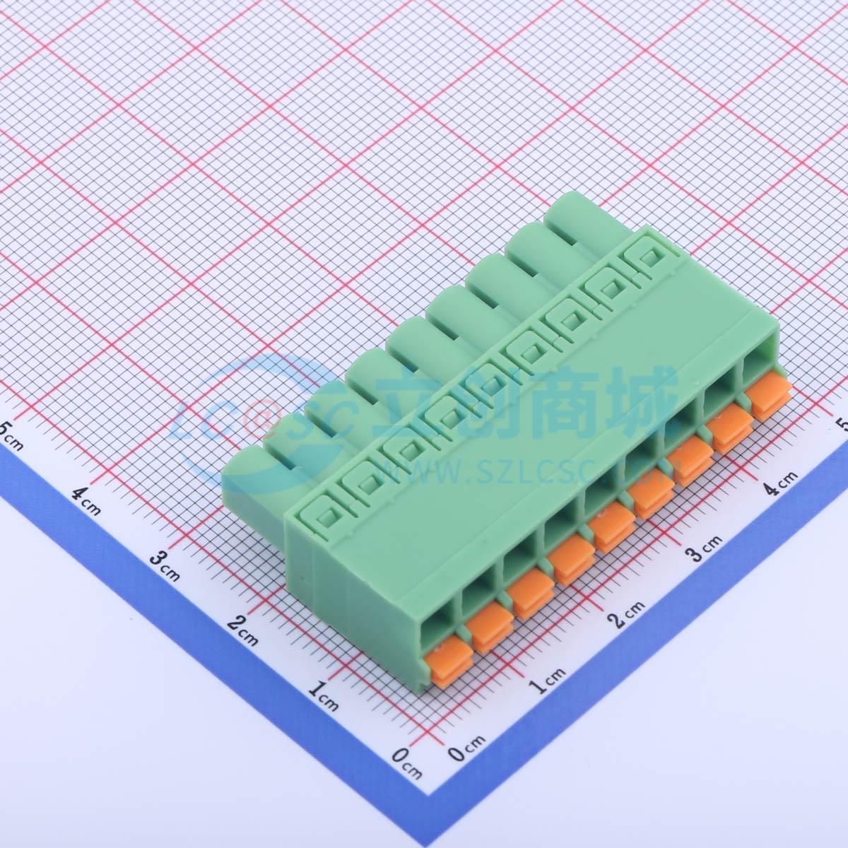 点击查看大图 KF2EDGKN-5.08-9P实物图
