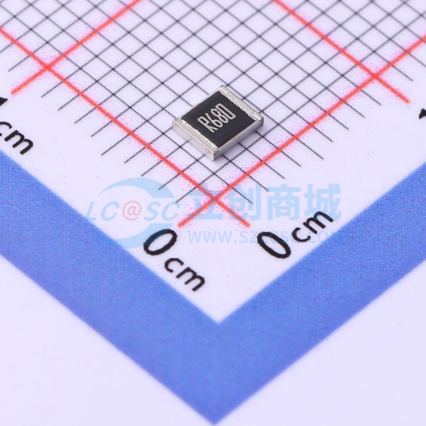 点击查看大图 CR1210J30R68G实物图