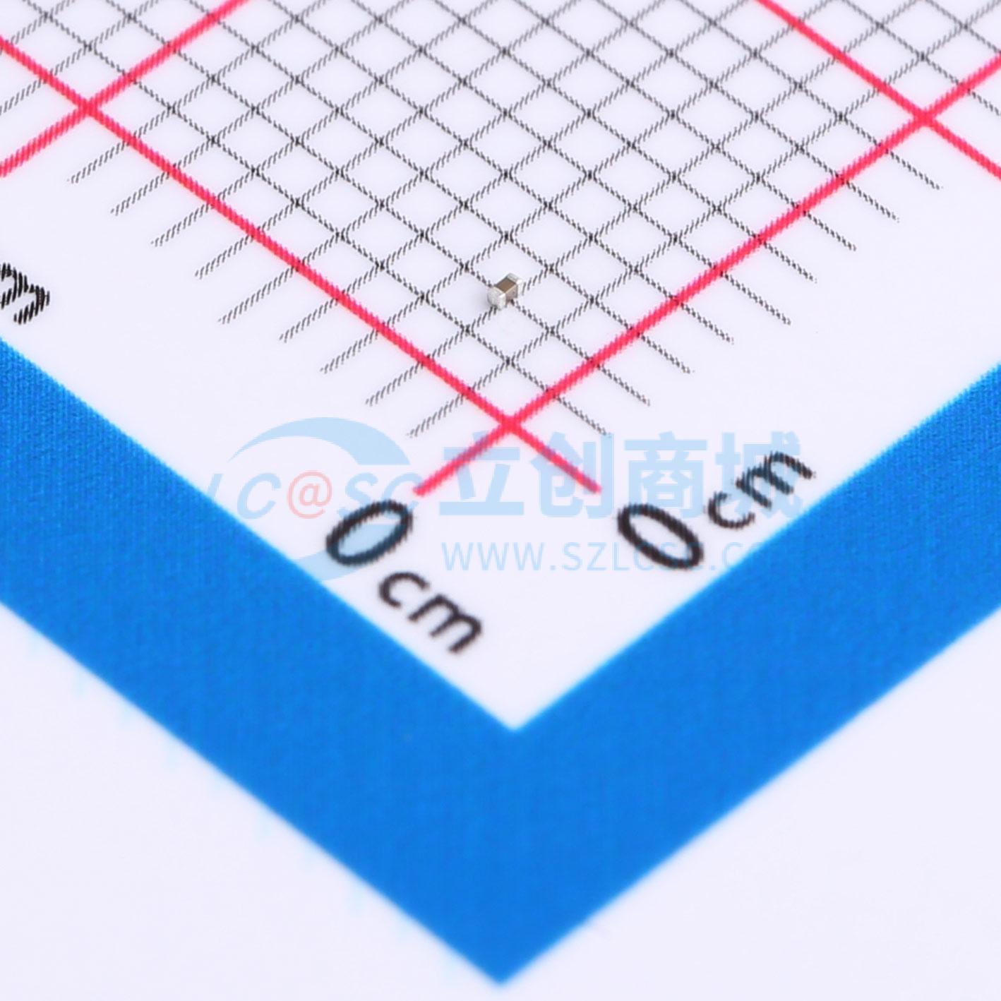 点击查看大图 C0603X5R1E104K030BB实物图