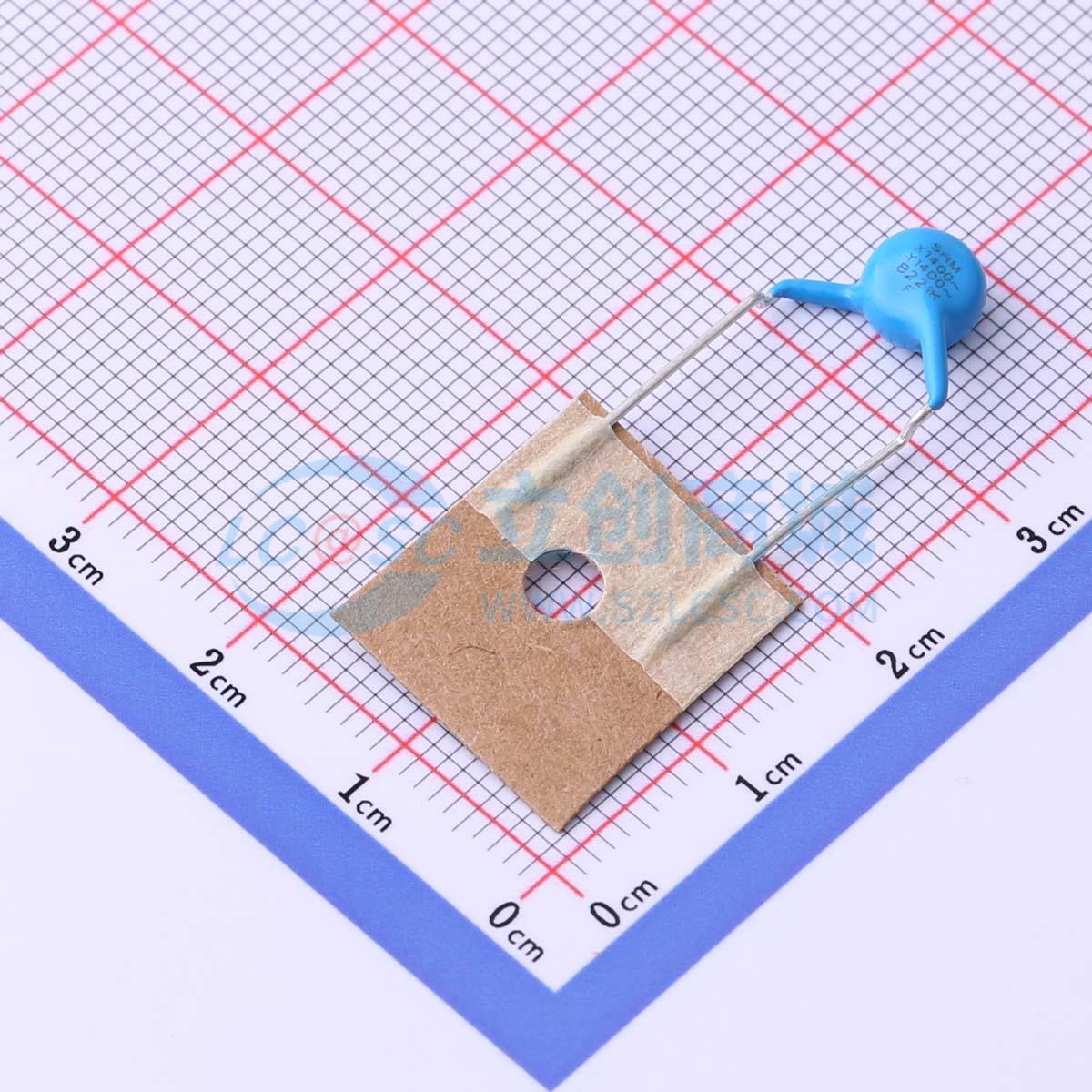 点击查看大图 DCF221K26Y5PG9VP0L0实物图