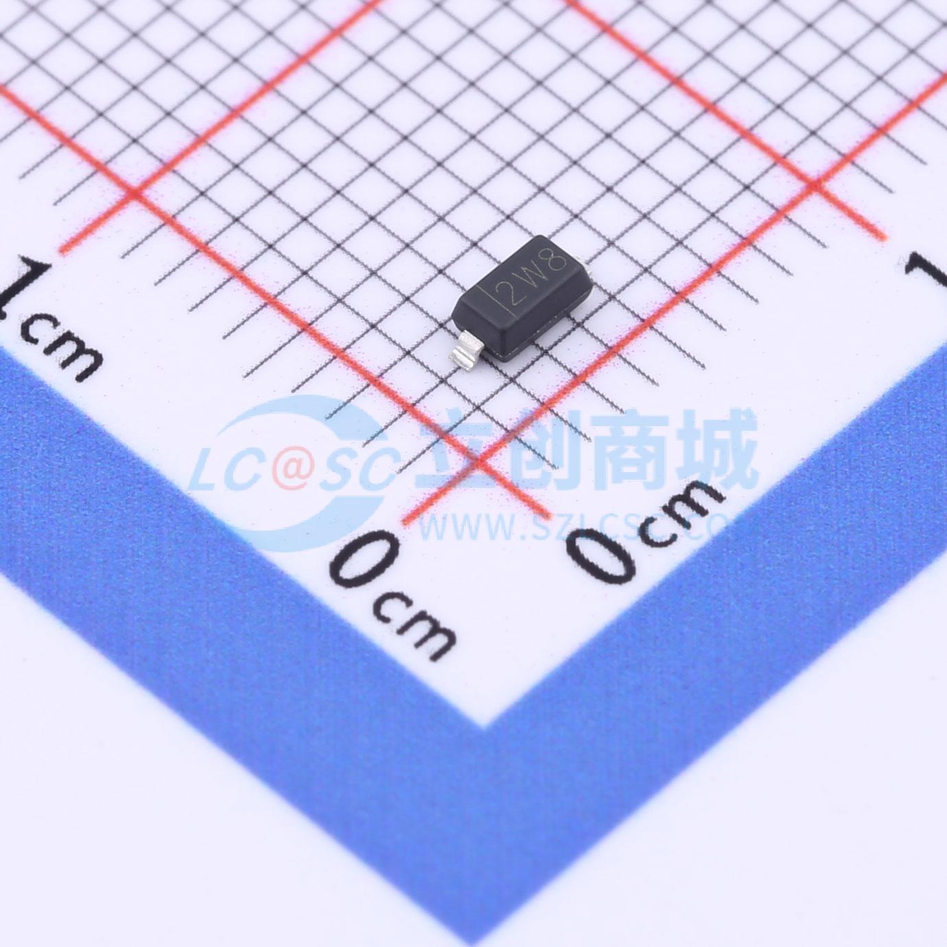 点击查看大图 BZT52B5V1实物图