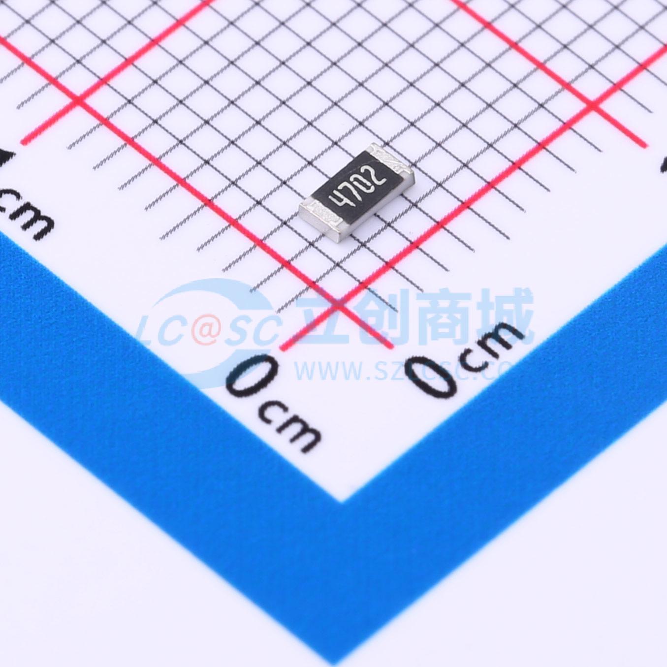 点击查看大图 SCR1206F47K实物图