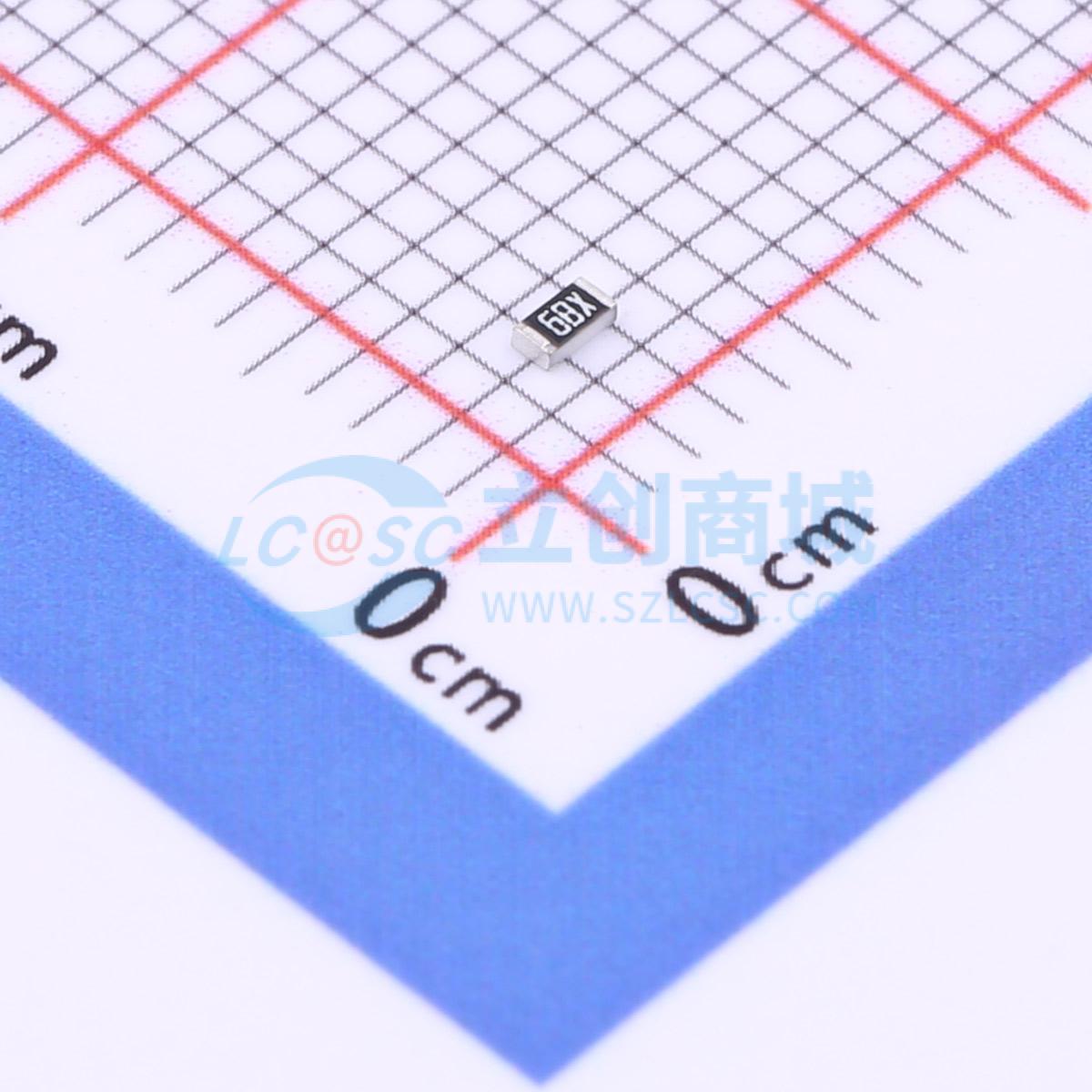 点击查看大图 SC0603F49R9F2BNRH实物图