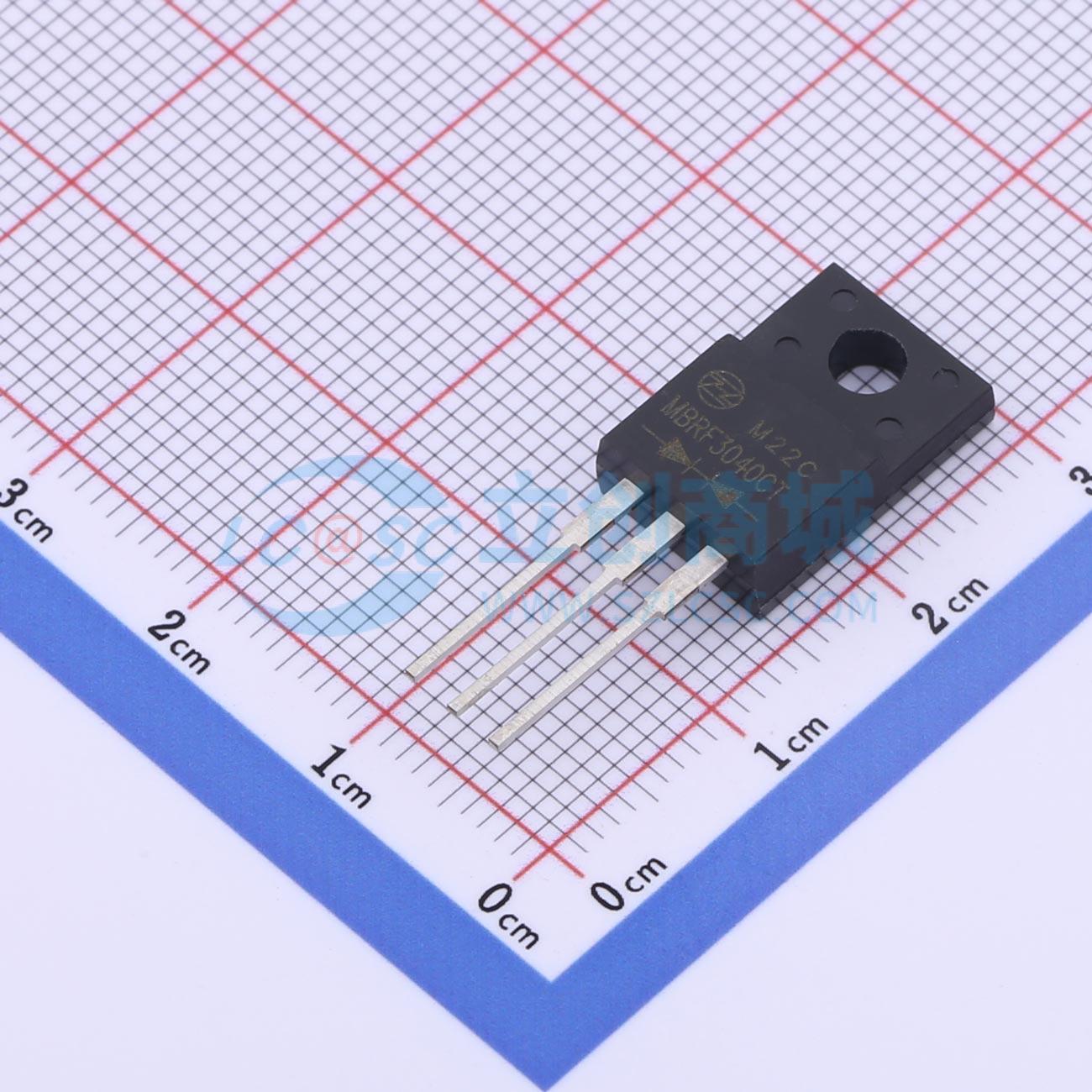点击查看大图 MBRF3040CT实物图
