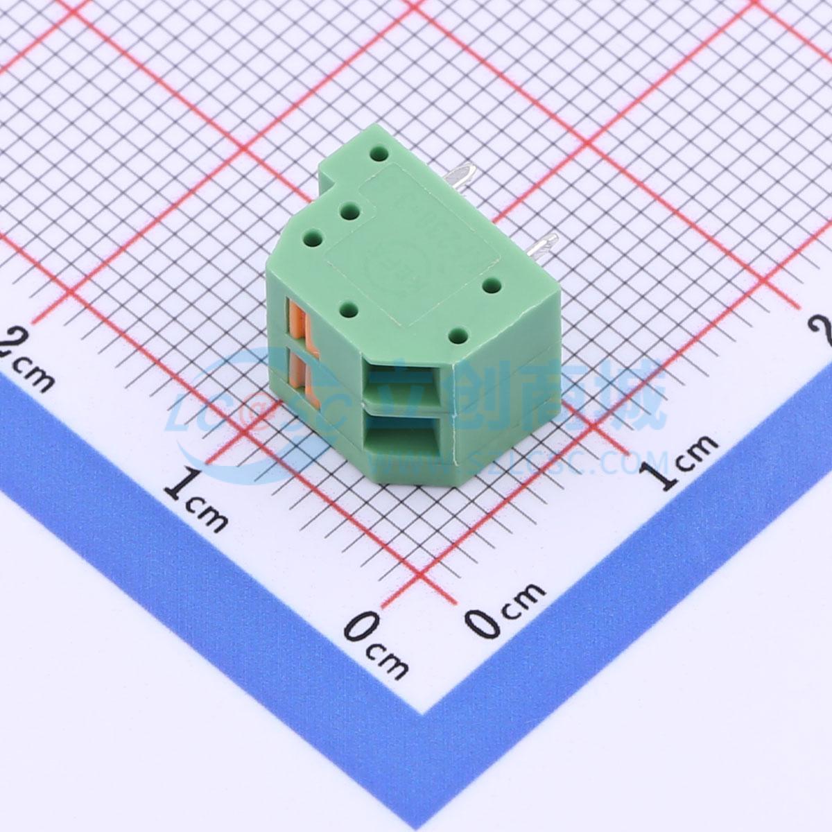 KF238-3.5-2P-2实物图