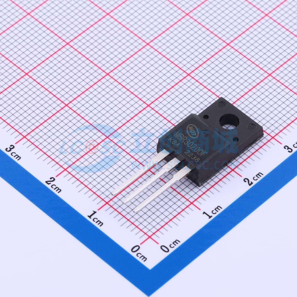 点击查看大图 MBR30200F实物图