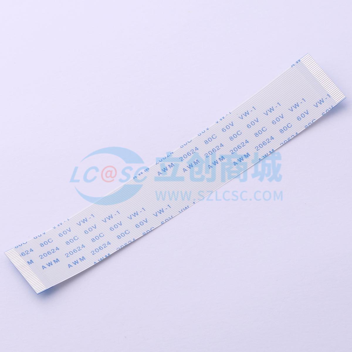 点击查看大图 KH-FFC-A0.5-34P-100MM实物图