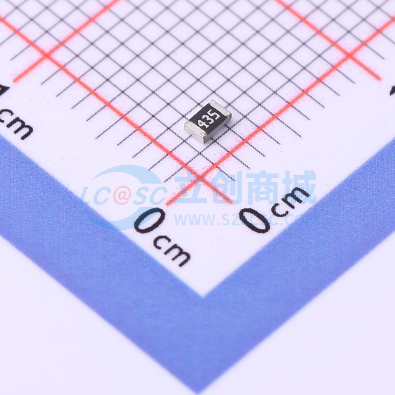 点击查看大图 CR0805J80435G实物图