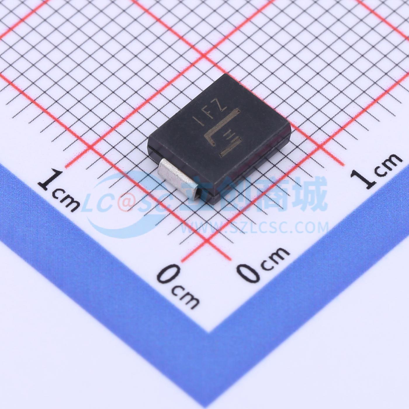 点击查看大图 SMDJ51CA实物图