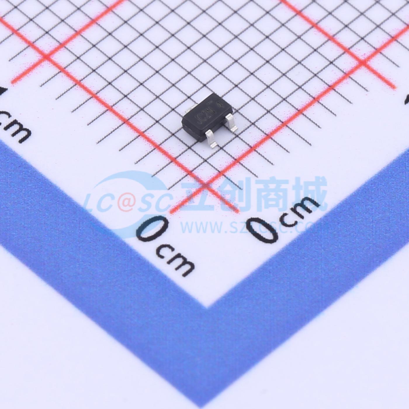 点击查看大图 2N7002W实物图