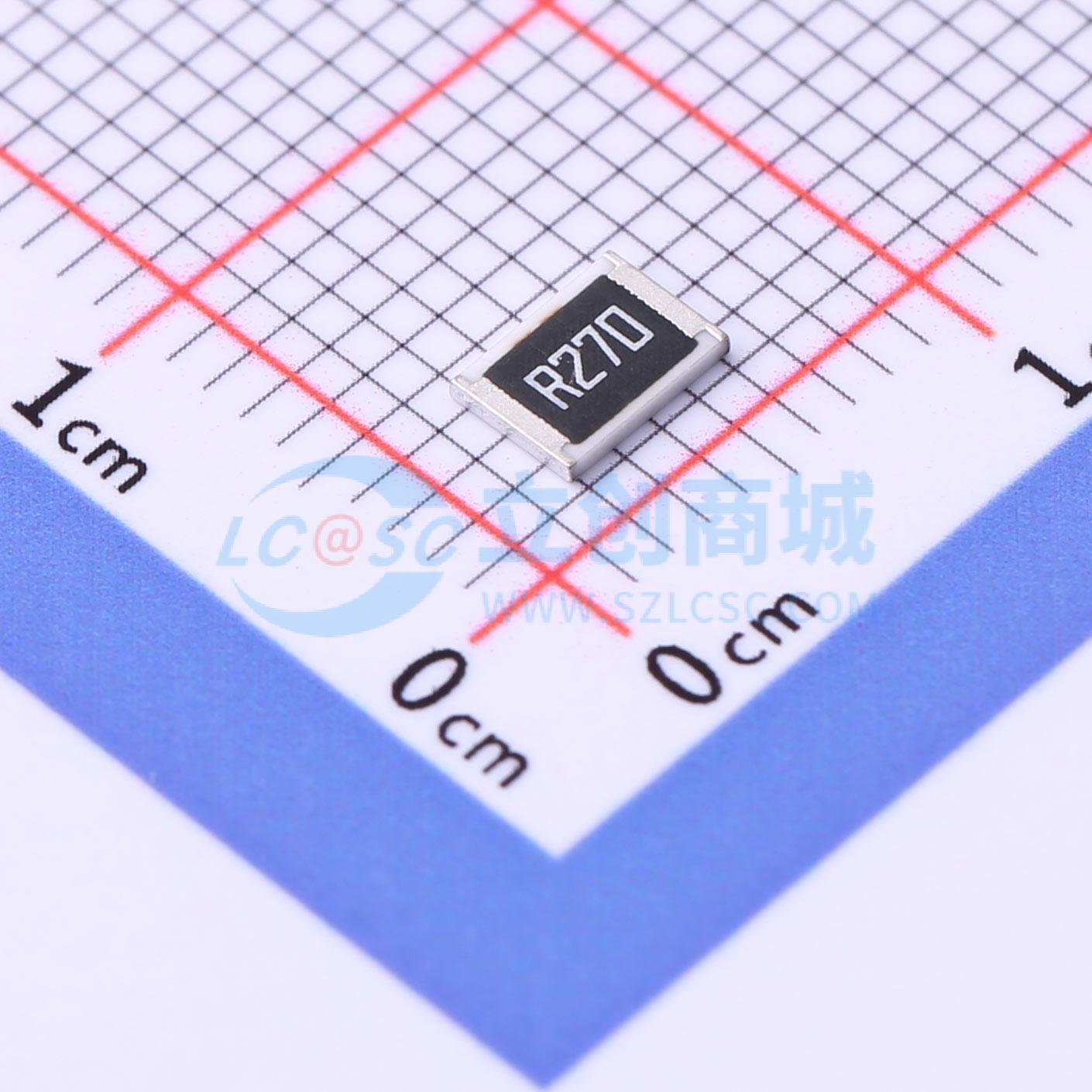 点击查看大图 FRL1812JR270TS实物图