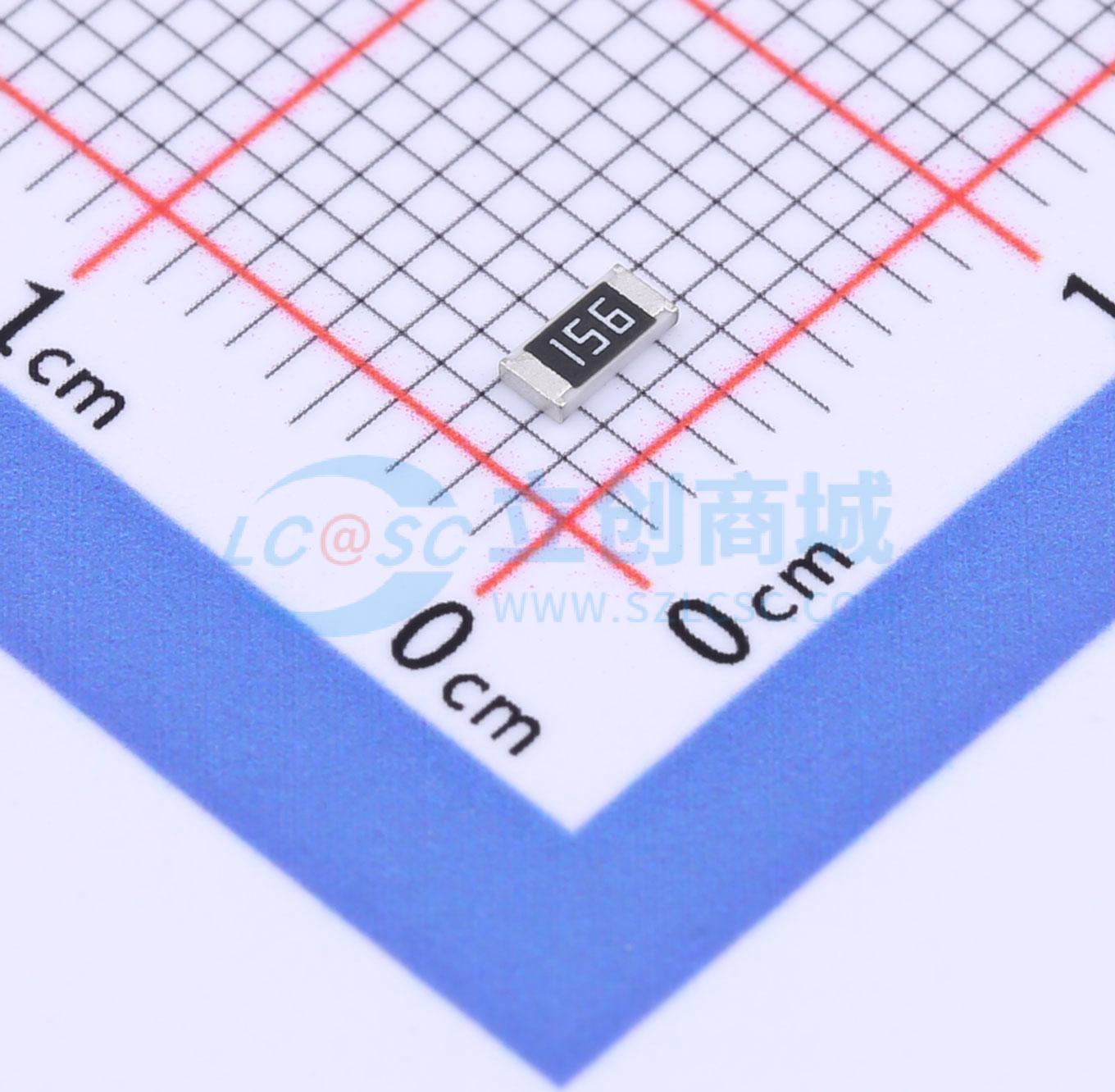 点击查看大图 FRG1206J156TS实物图