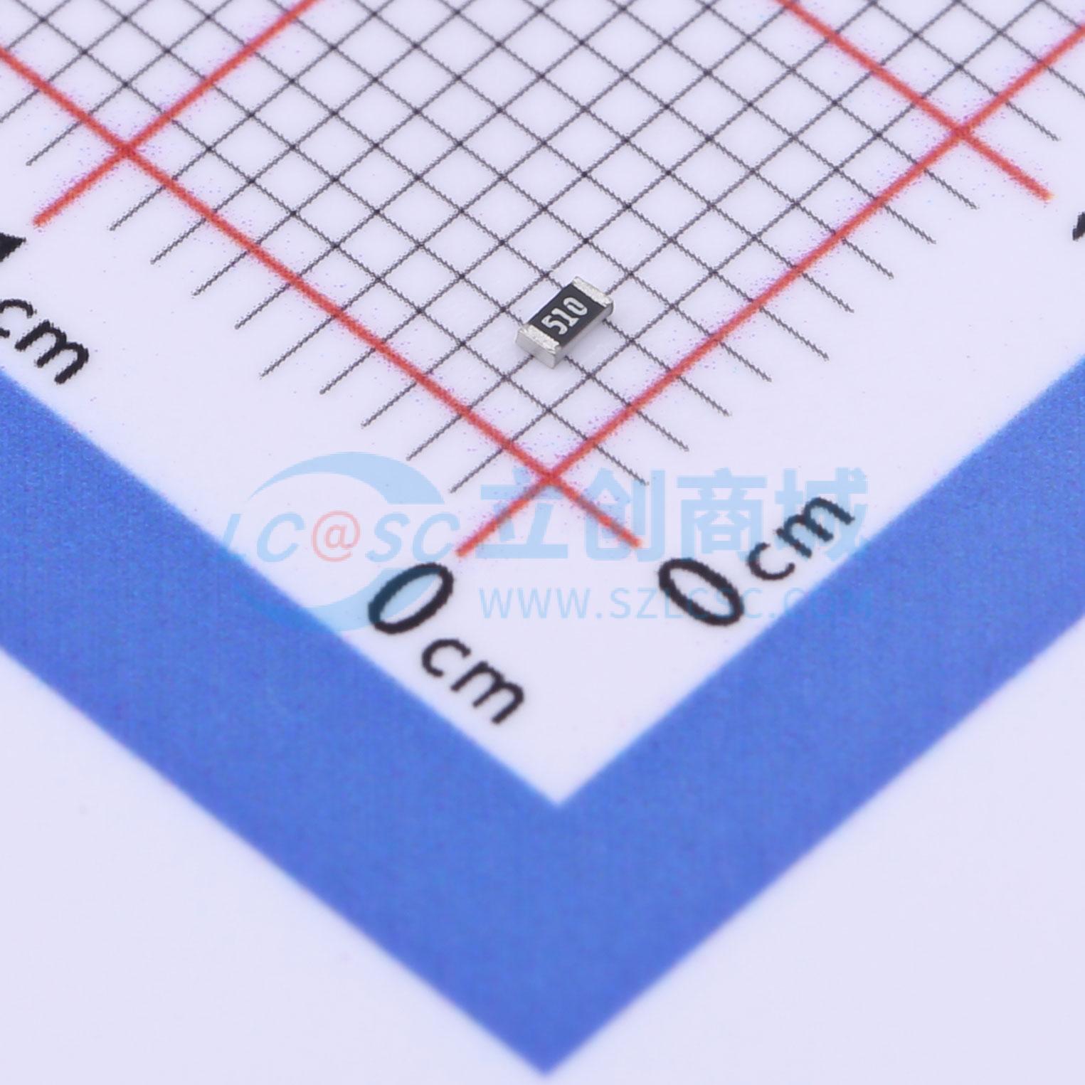 点击查看大图 SCR0603J51R实物图