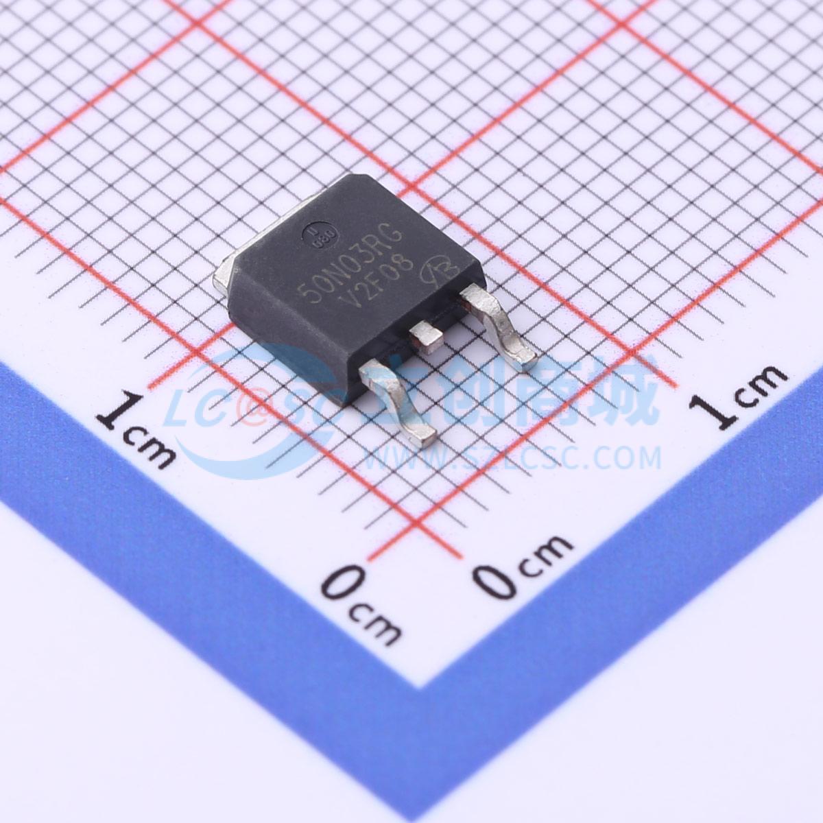 点击查看大图 NTD50N03T4G-VB实物图