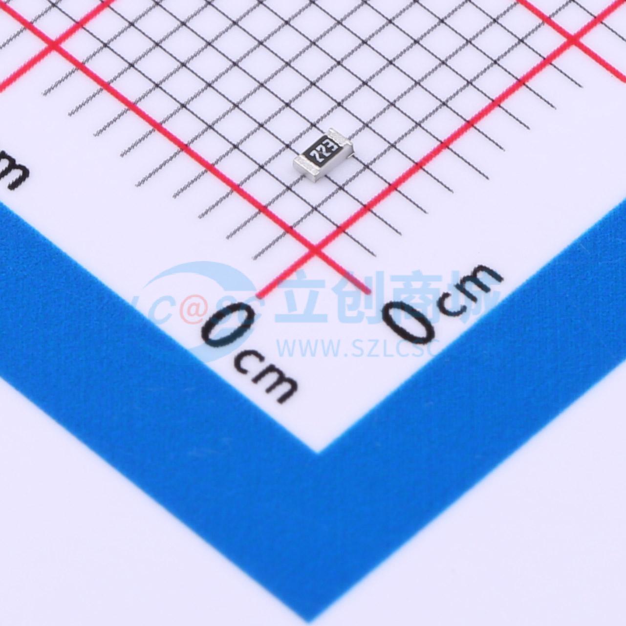 点击查看大图 FRQ0603J223 TS实物图