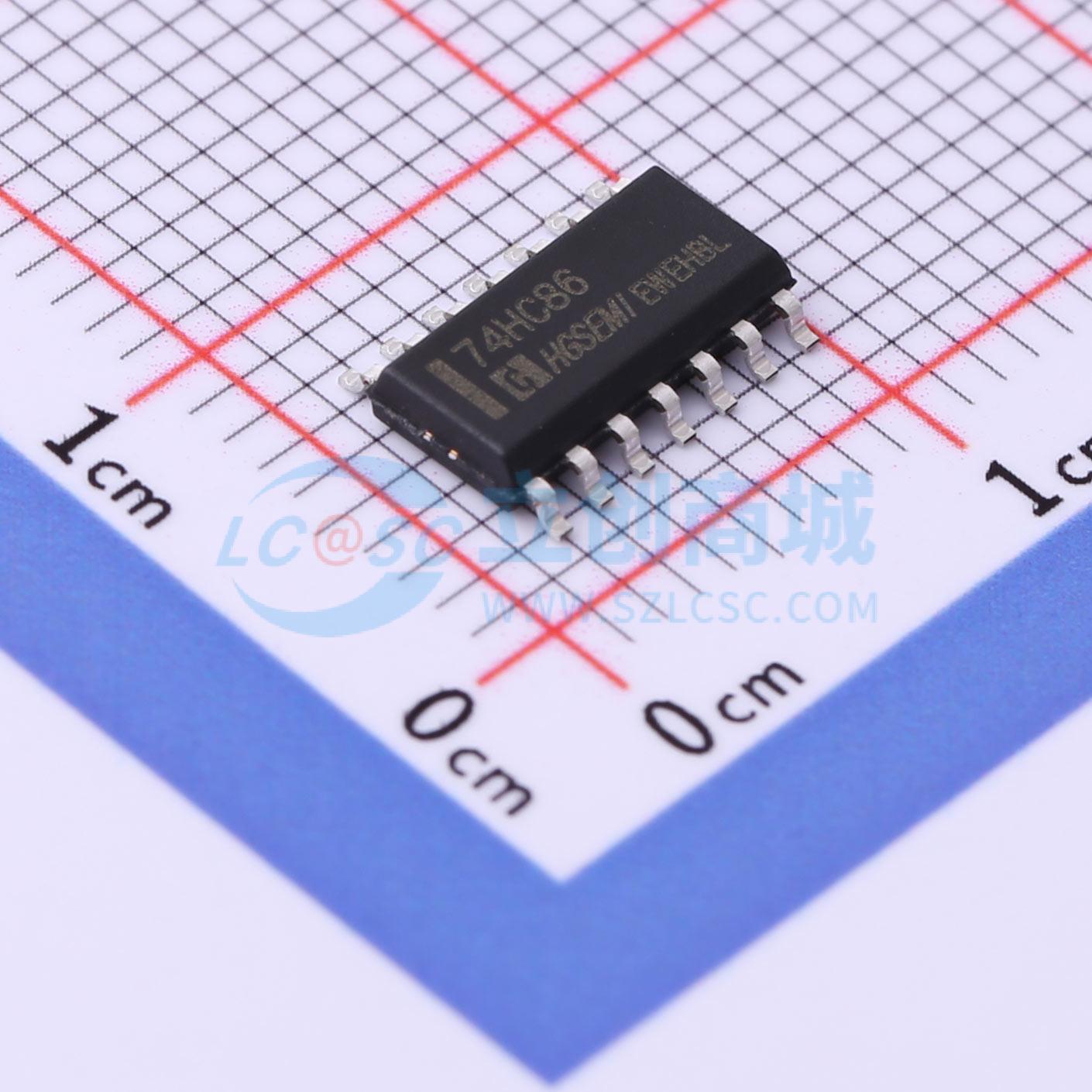 点击查看大图 74HC86M/TR实物图