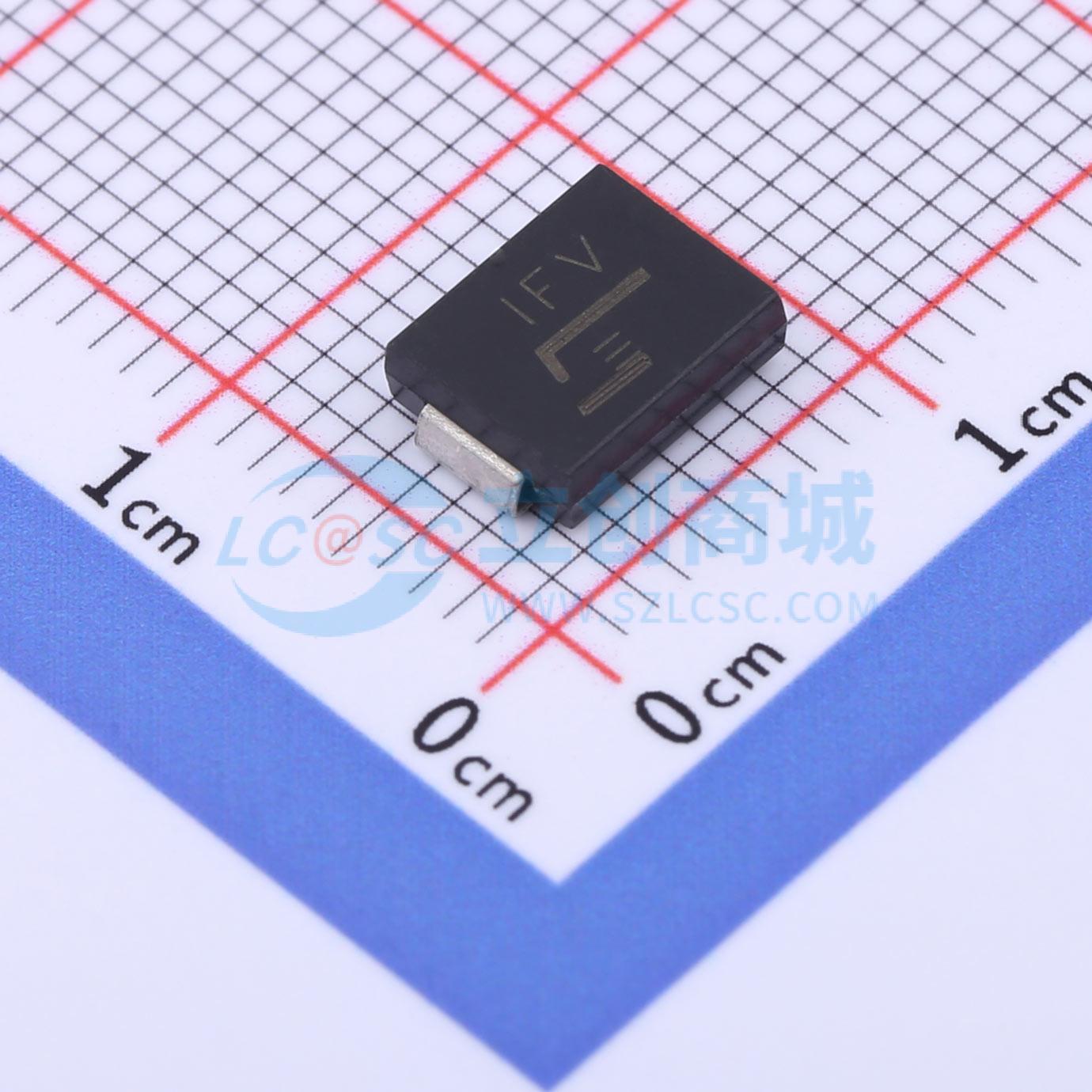 点击查看大图 SMDJ45CA实物图