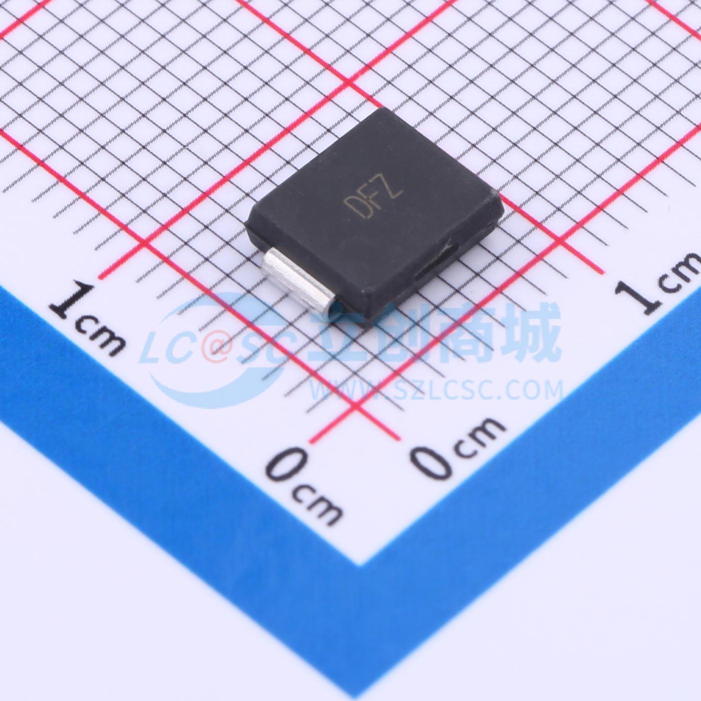 点击查看大图 SMDJ51CA实物图