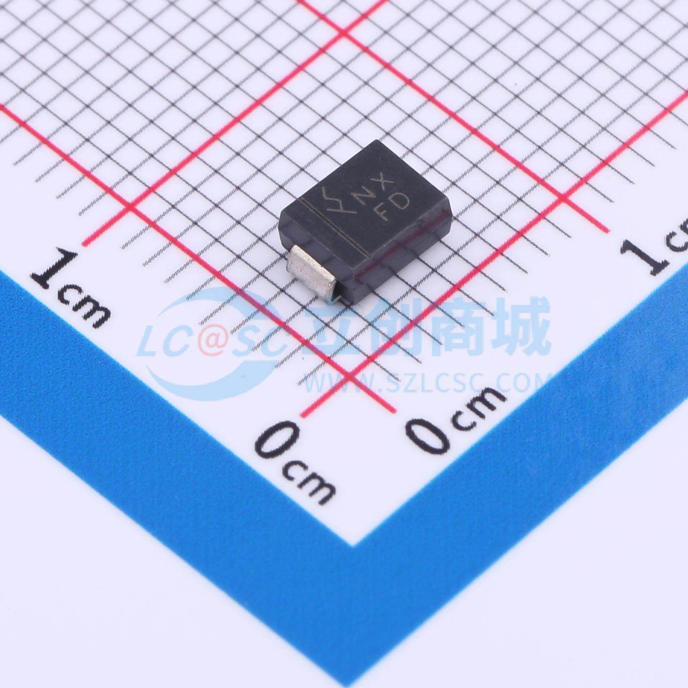 点击查看大图 SMBJ90A实物图