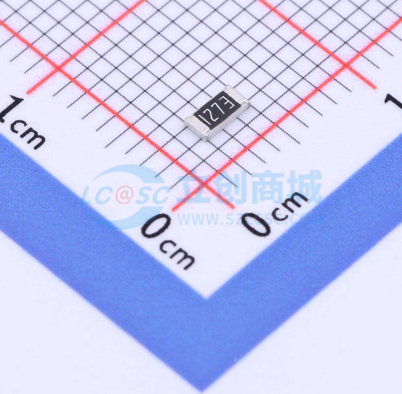 点击查看大图 FRC1206F1273TS实物图
