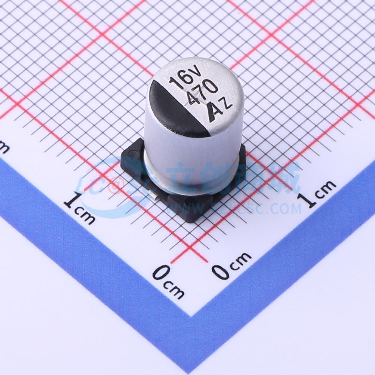 点击查看大图 GVZ1C477M0810CNVC实物图