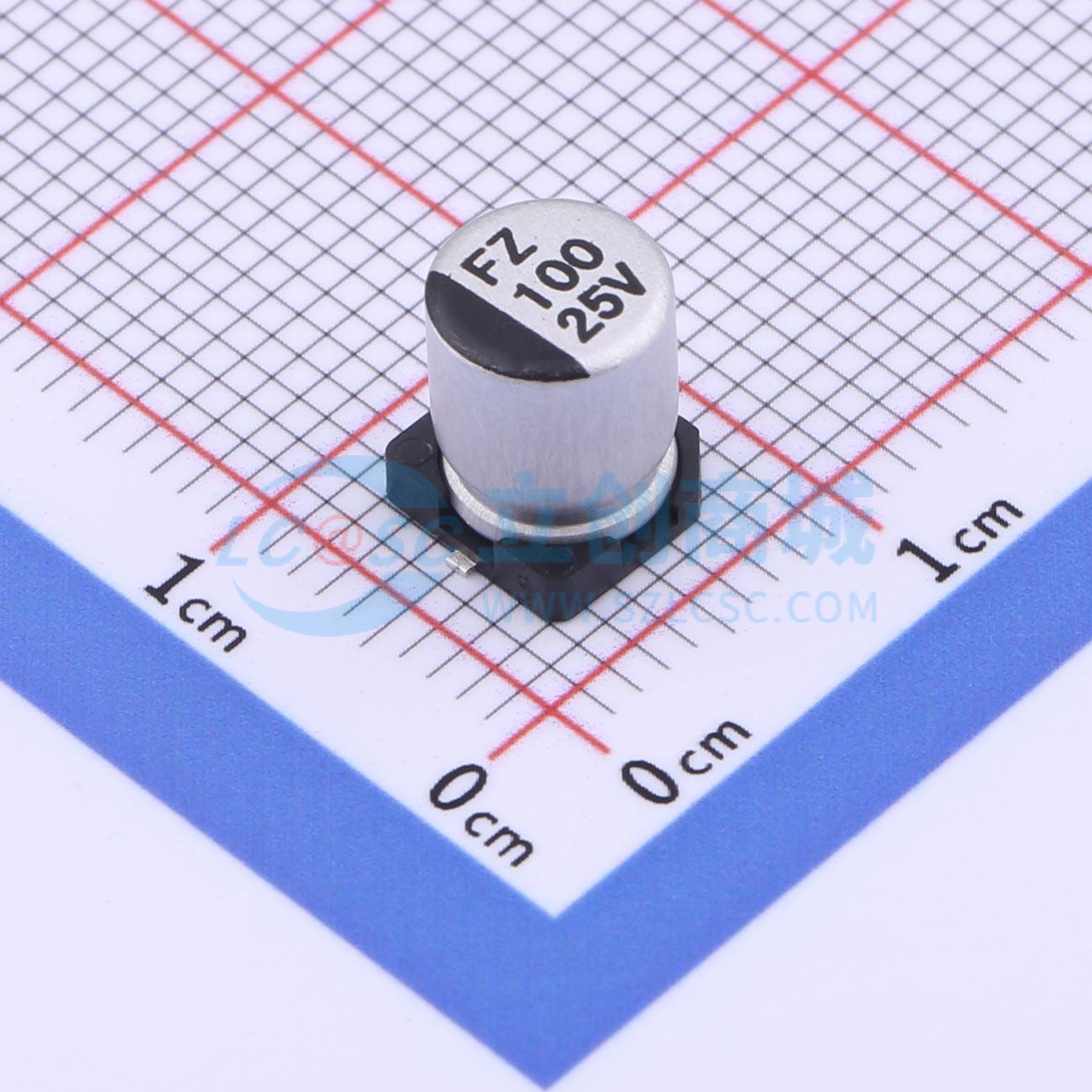 点击查看大图 FZ1E101M0607实物图