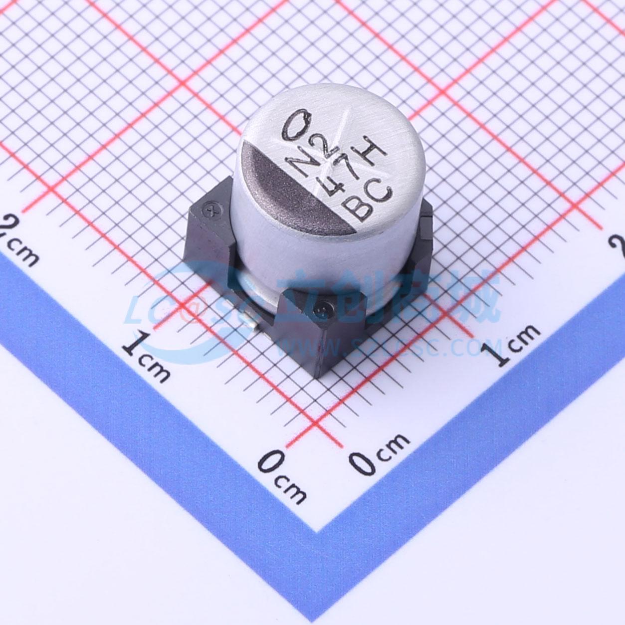 UBC1H470MNS1GS实物图