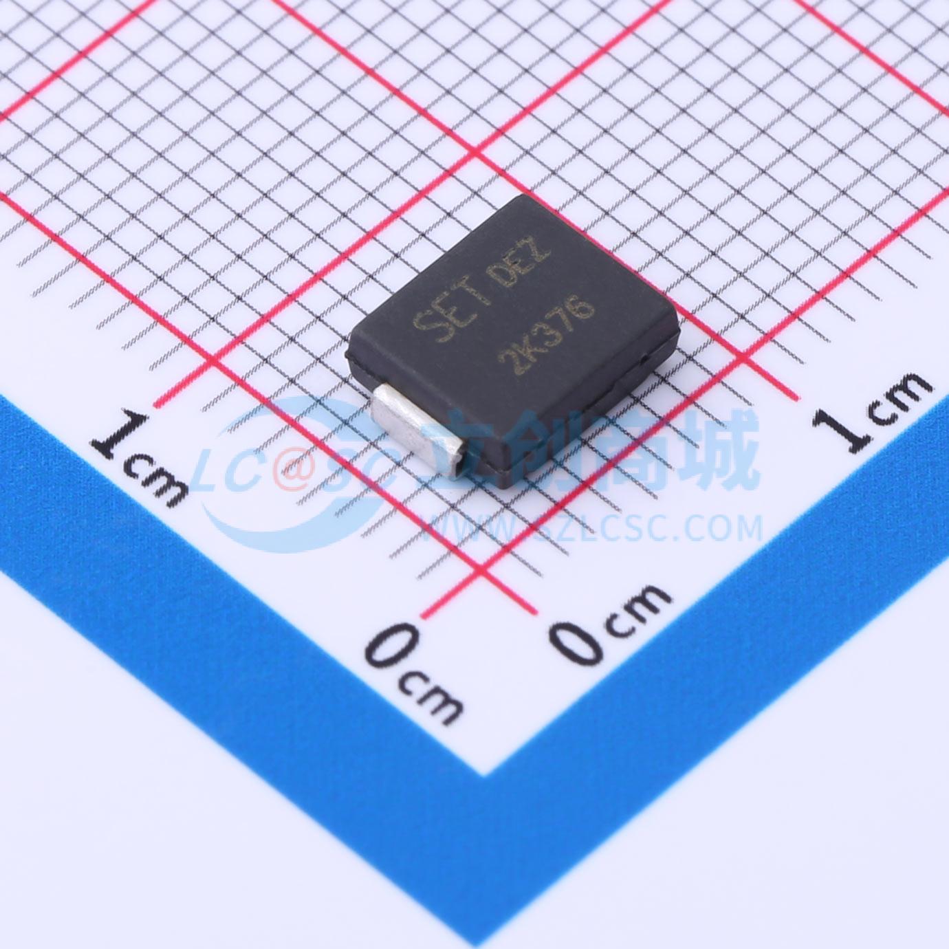 点击查看大图 SMDJ24CA实物图