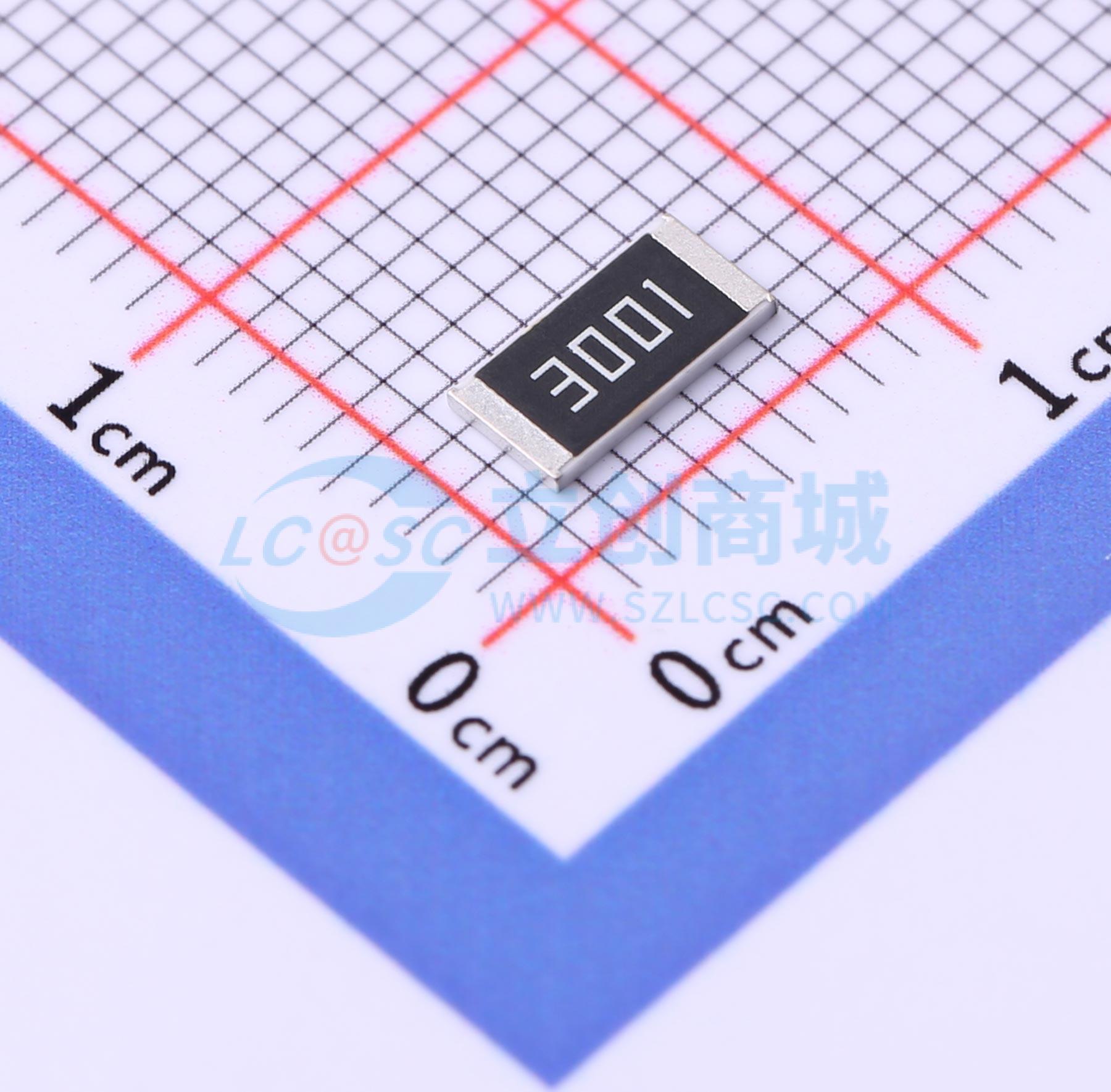 点击查看大图 FRC2512F3001TS实物图