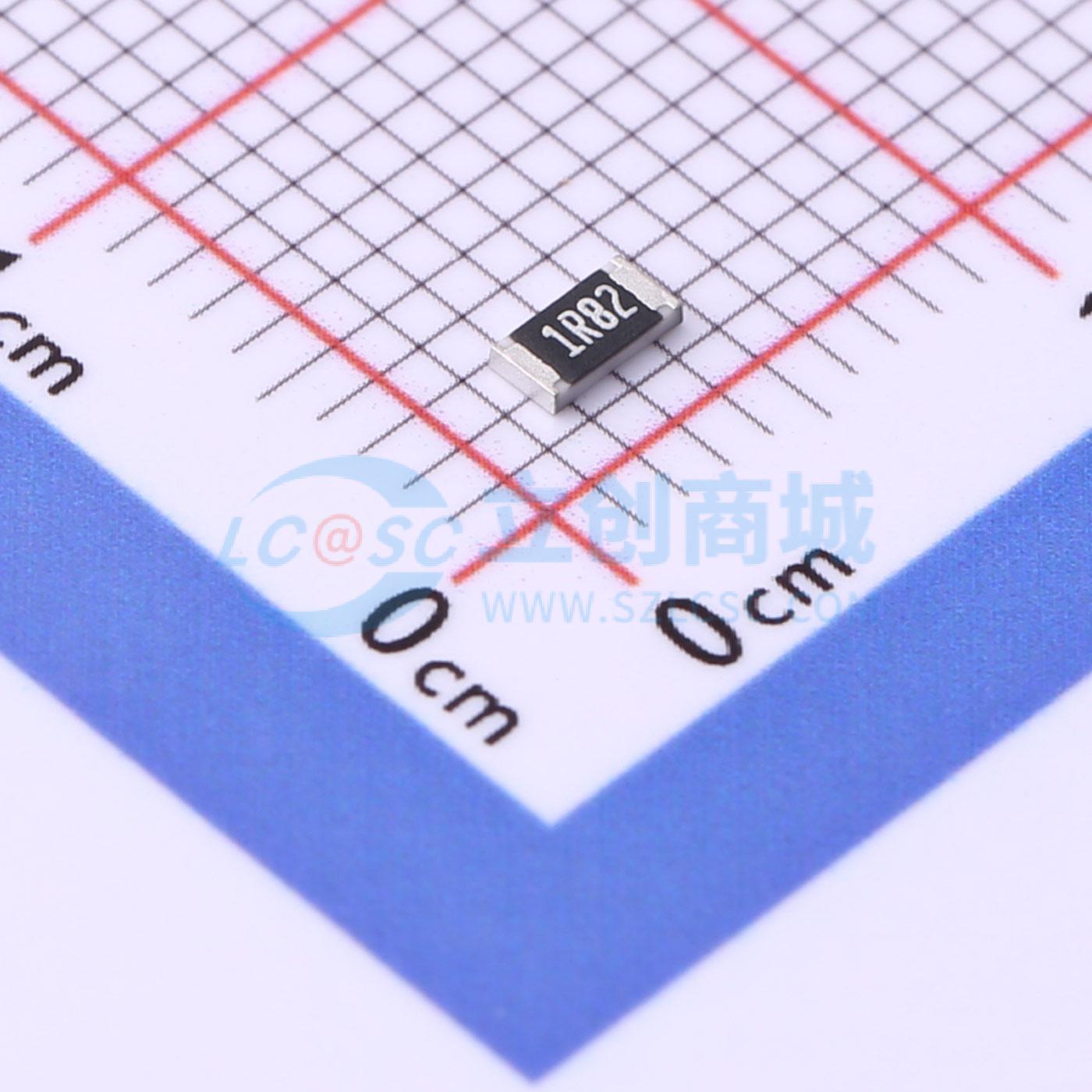 点击查看大图 SCR1206F1R82实物图