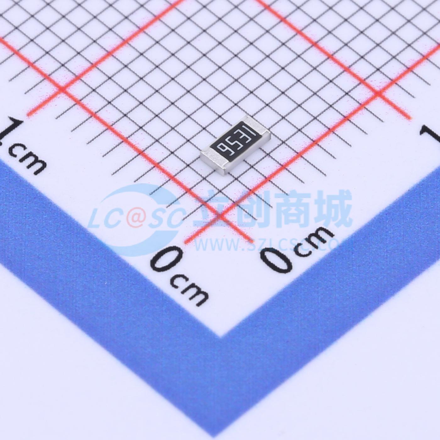 点击查看大图 FRC1206F9531TS实物图