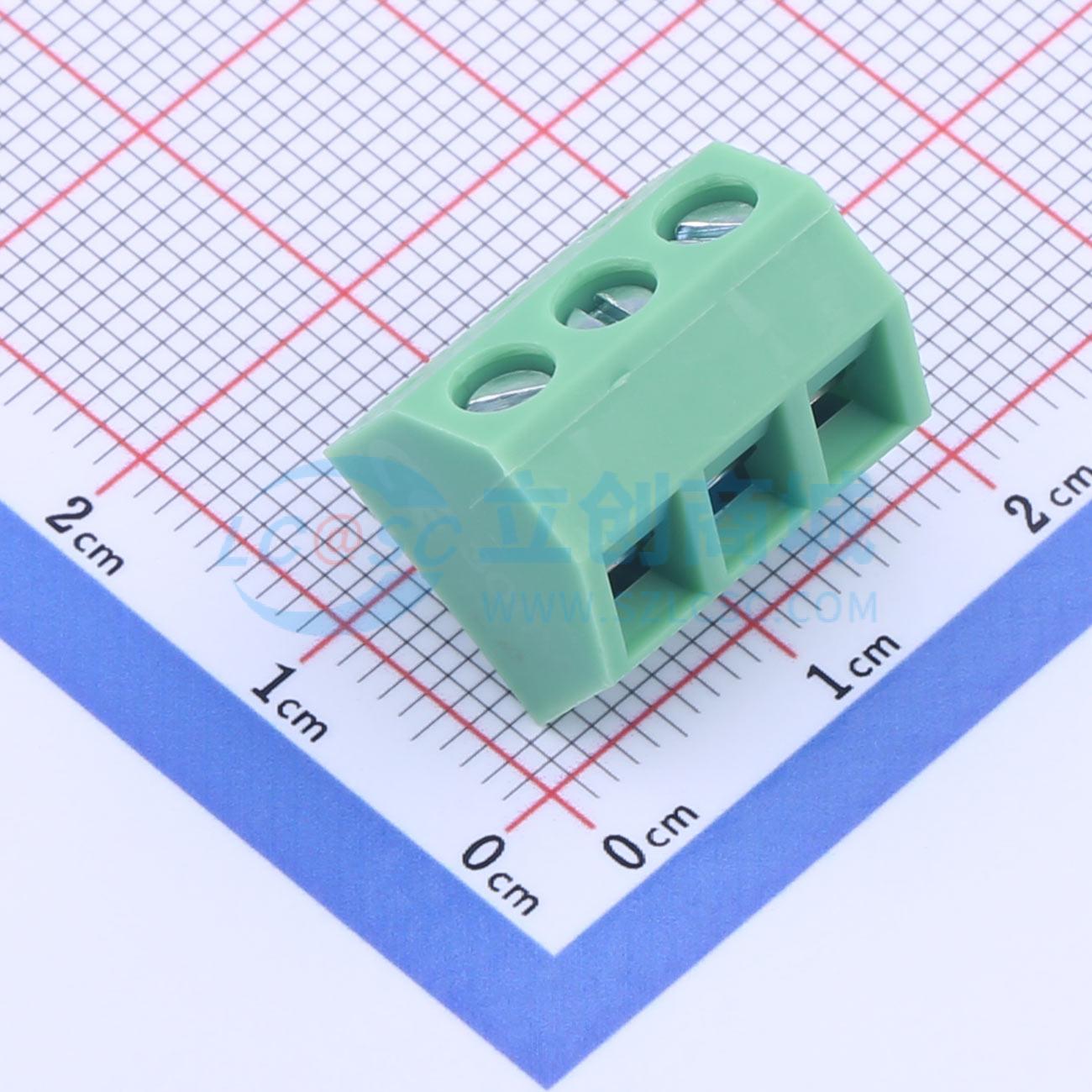 点击查看大图 KF127S-5.0-3P实物图