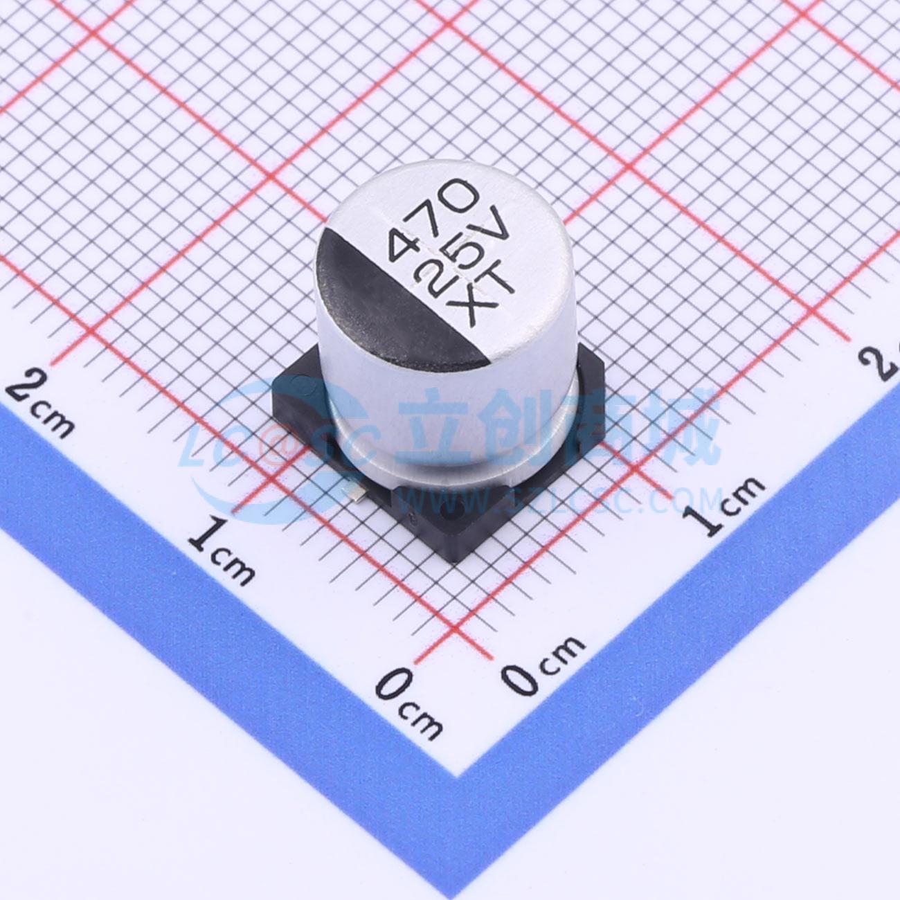 点击查看大图 XT1E471M1010实物图