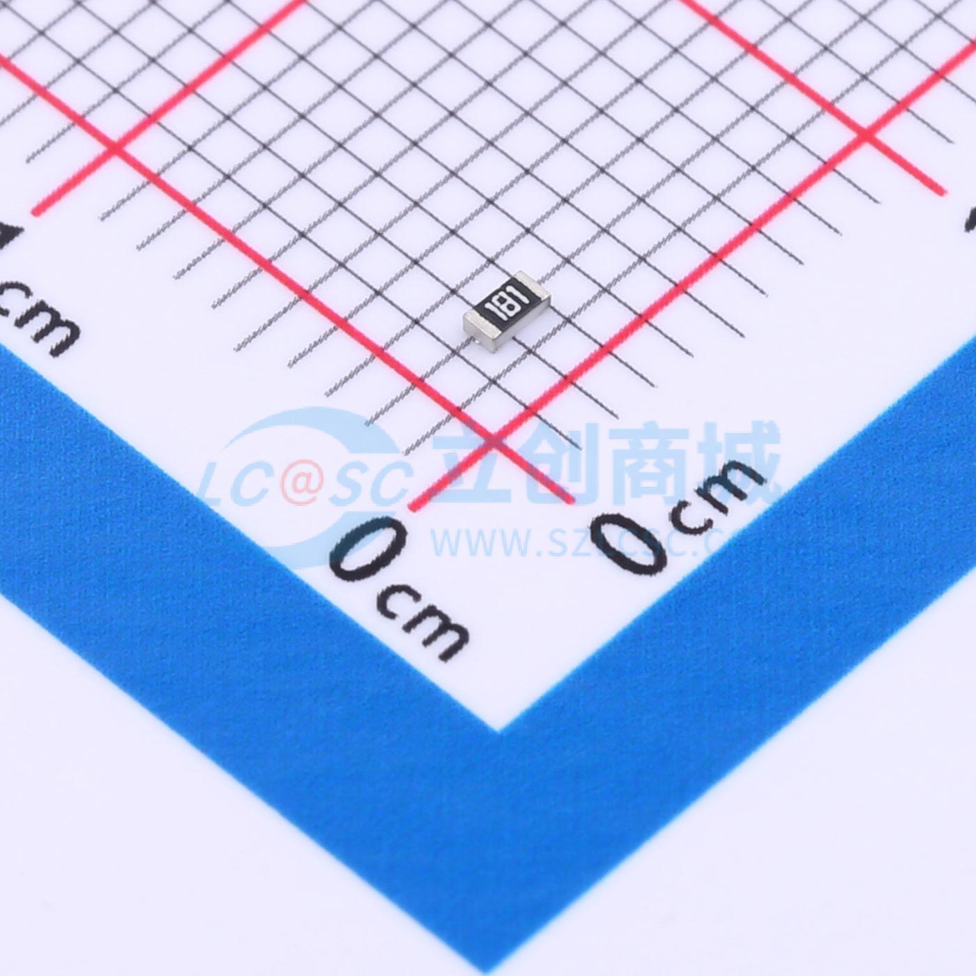 点击查看大图 SC0603J1800F2BNRH实物图