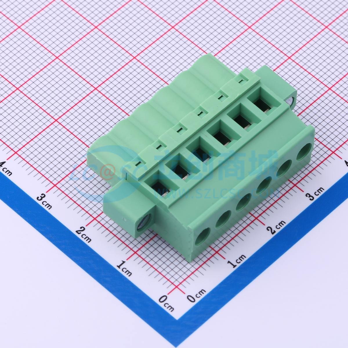 点击查看大图 WJ2EDGKBM-5.08-6P-14-00A实物图