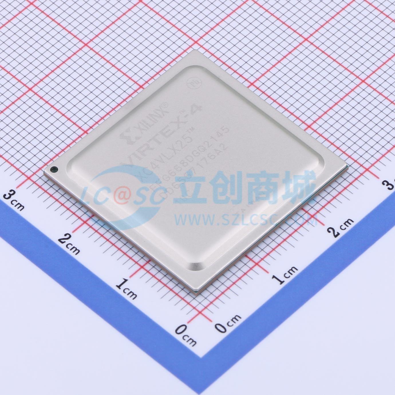 XC4VLX25-10FFG668C实物图