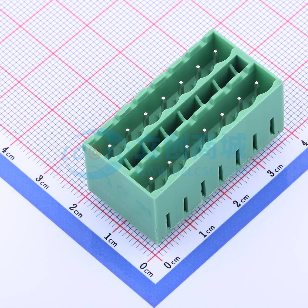 点击查看大图 KF2EDGKVCH-5.08-2*7P实物图