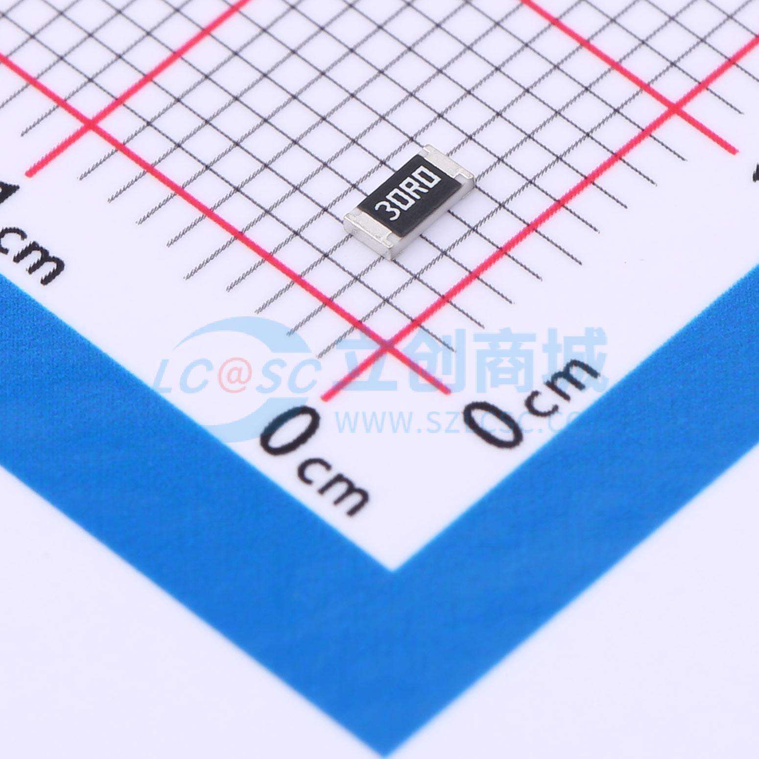 点击查看大图 SC1206F30R0F8ANRH实物图