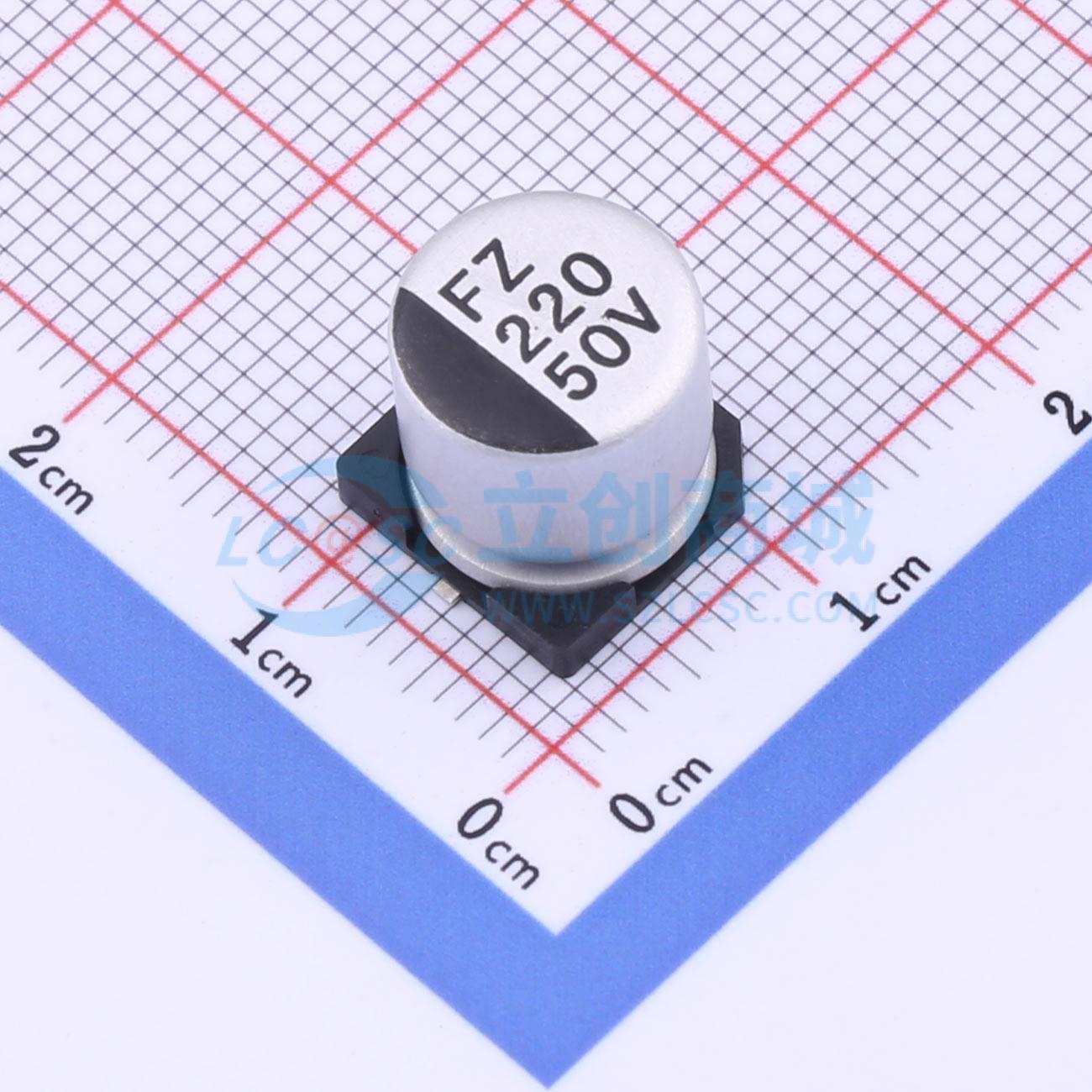 点击查看大图 FZ1H221M1010实物图