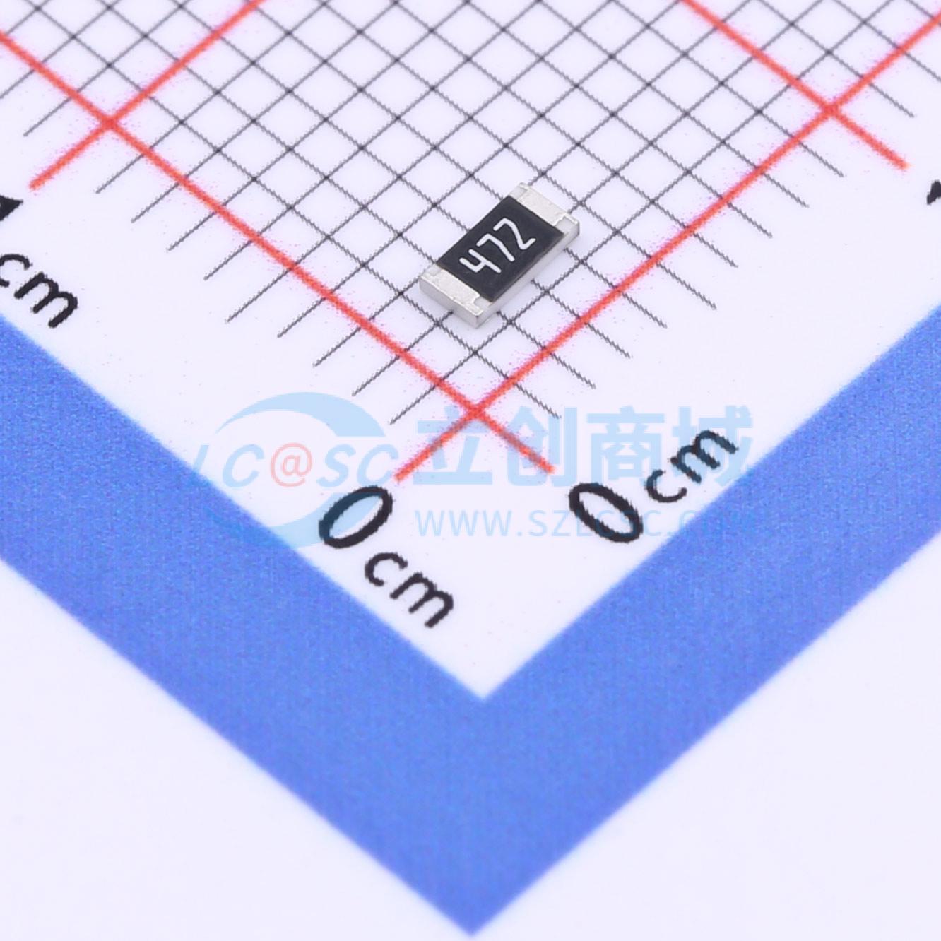 点击查看大图 SC1206J4701F8ANRH实物图