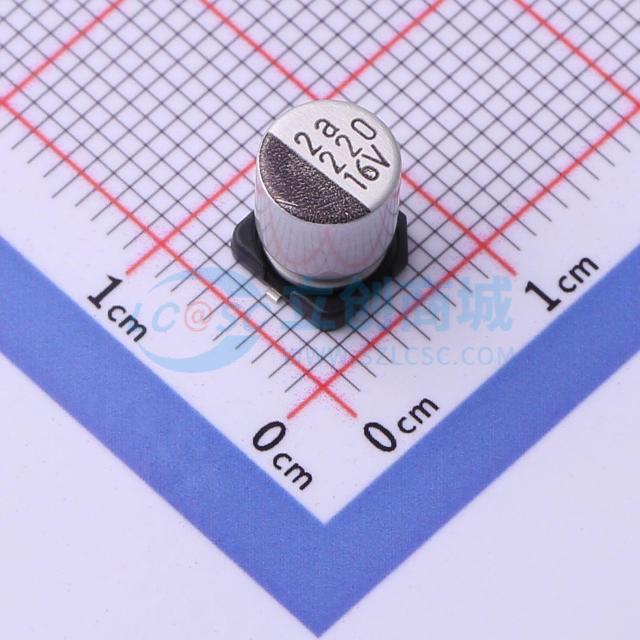 点击查看大图 RV3-16V221MF80U-R2实物图