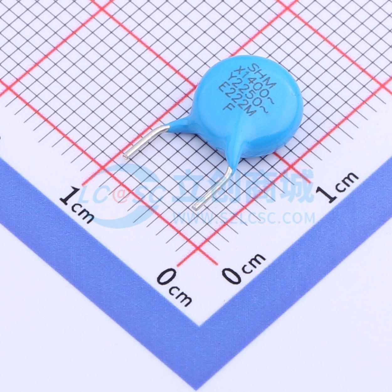 点击查看大图 DCF222M34Y5UQ6WL7A0实物图