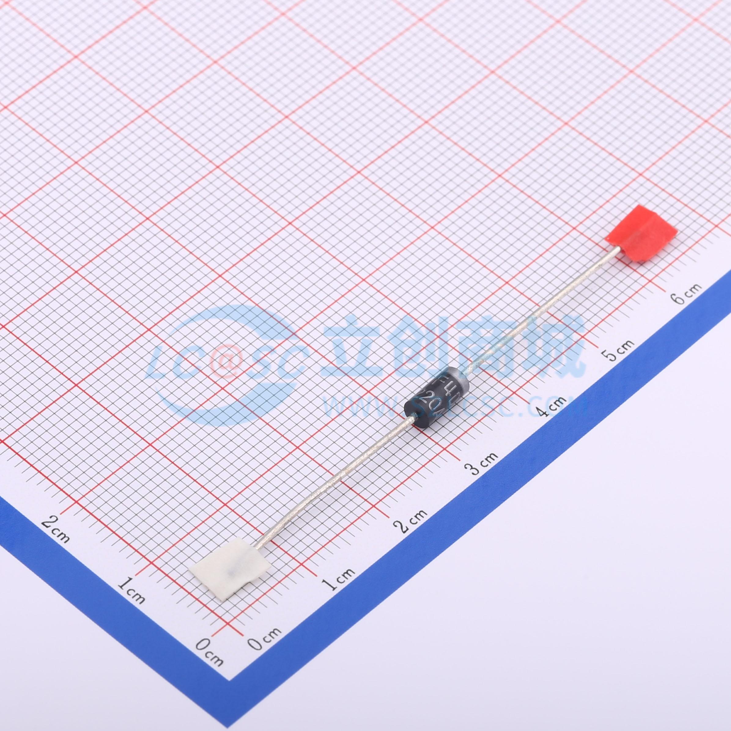 点击查看大图 P6KE220A实物图