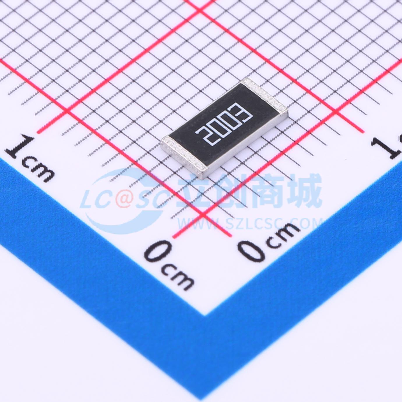点击查看大图 HoCUH2512-3W-200KR-1%实物图