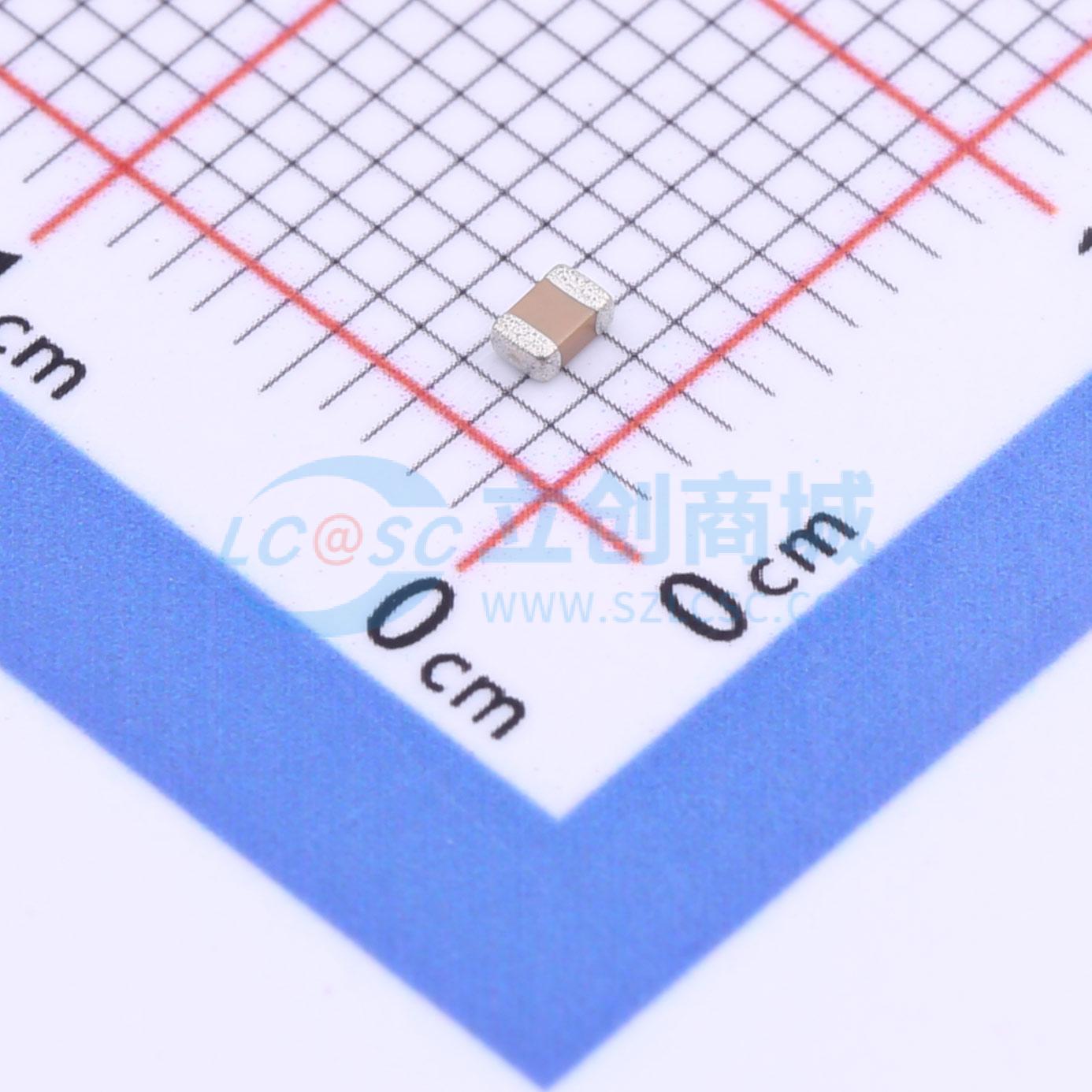 点击查看大图 0805B101K251CT实物图