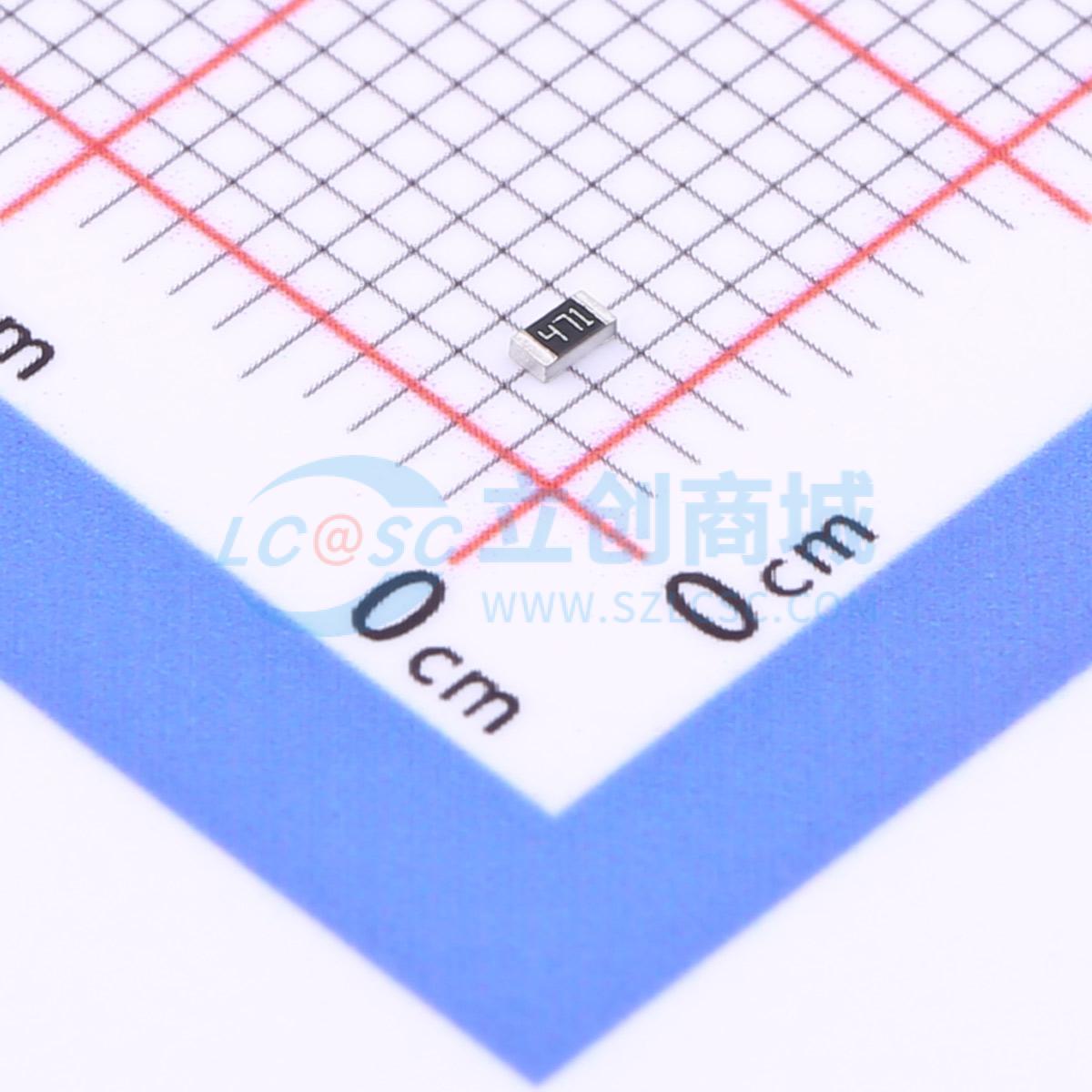 点击查看大图 SC0603J4700F2BNRH实物图